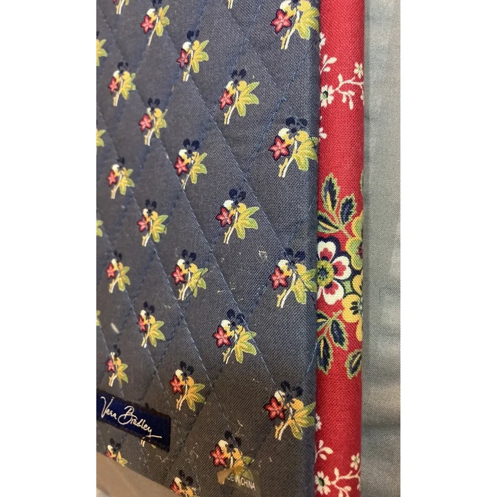 Vera Bradley Emily Double 4X6 Desktop Photo Display Frame‎ Rare Retired HTF